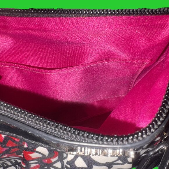 Coach Poppy Y2K Graffiti Daisey Wristlet with hang tag Silver Hardware EUC - Picture 7 of 11